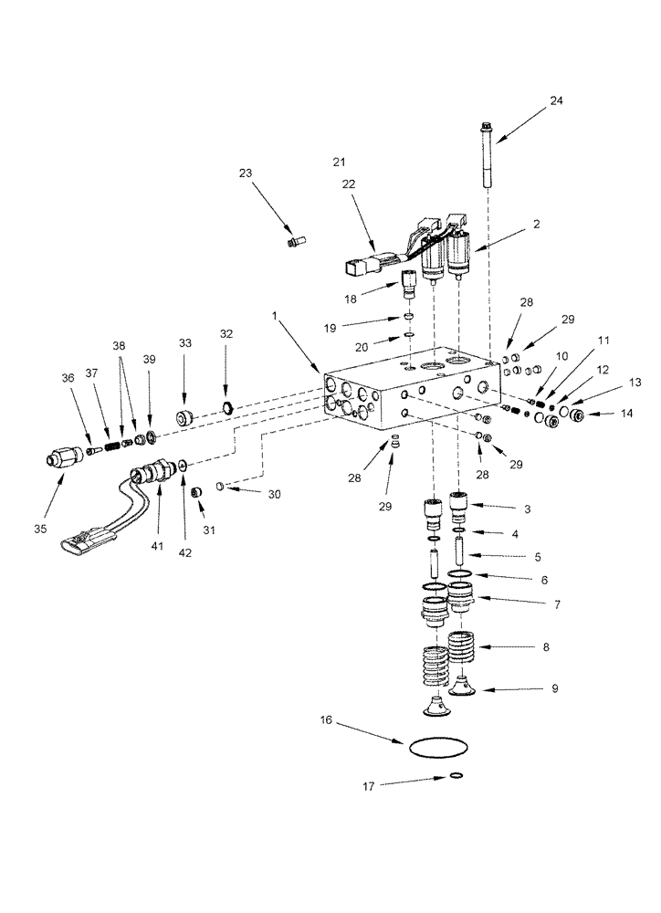 Схема запчастей Case IH STX325 - (03-08) - FUEL INJECTION PUMP (03) - FUEL SYSTEM