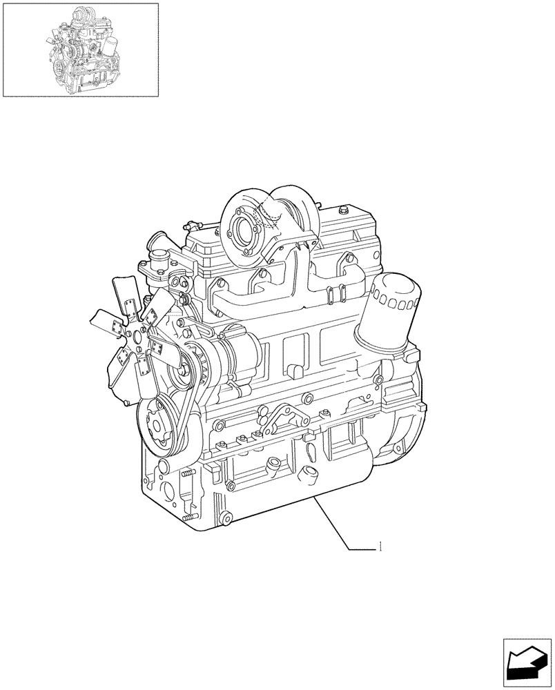 Схема запчастей Case IH JX90 - (0.02.1/03) - FPT ENGINE (01) - ENGINE