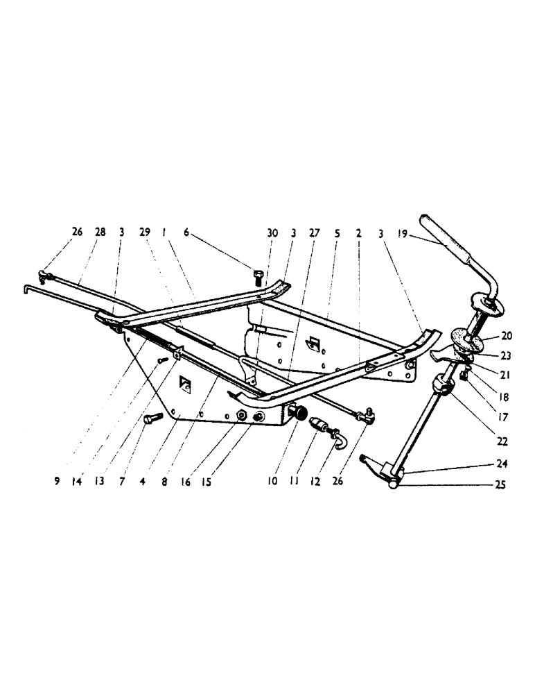 Схема запчастей Case IH 950 - (75) - FUEL TANK SUPPORT AND ENGINE CONTROLS, ALL MODELS Engine Controls & Instruments