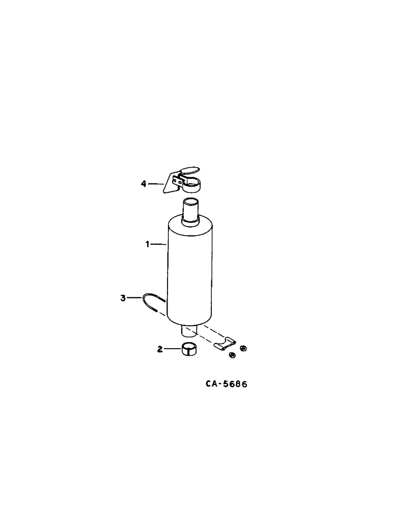 Схема запчастей Case IH 715 - (12-01[1]) - POWER, SPARK ARRESTER Power