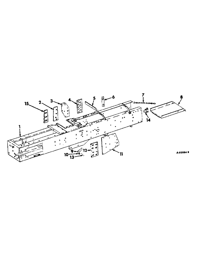 Схема запчастей Case IH 440 - (F-06) - BALE CHAMBER 