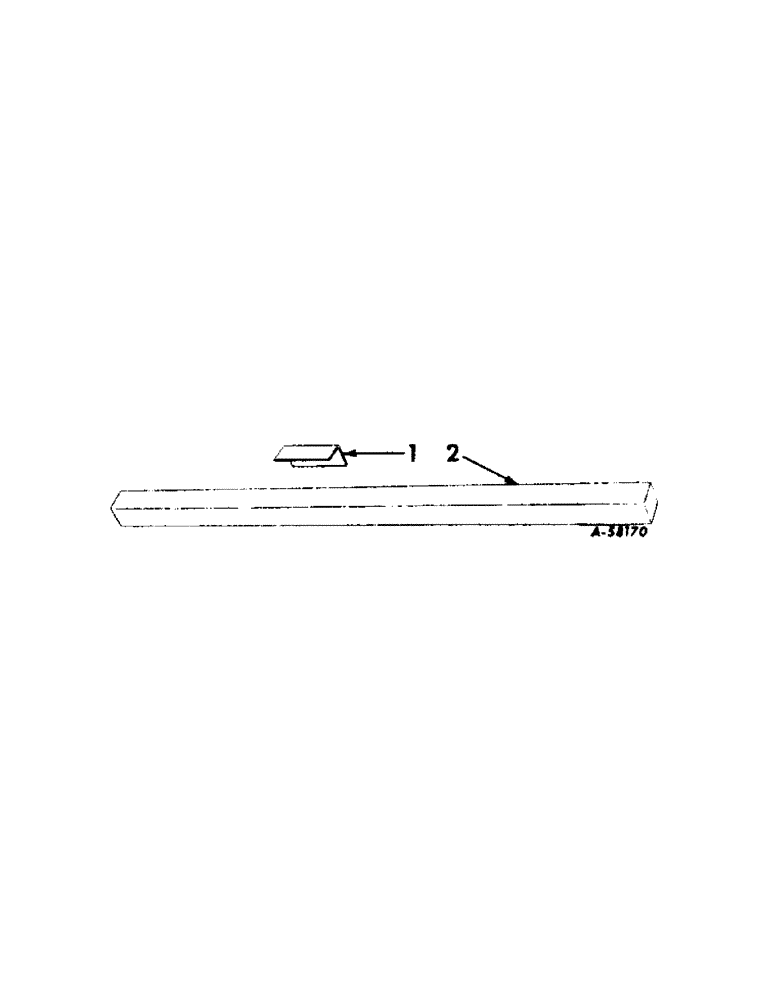 Схема запчастей Case IH 665A - (AE-12[A]) - TOOL BAR AND FILLER 