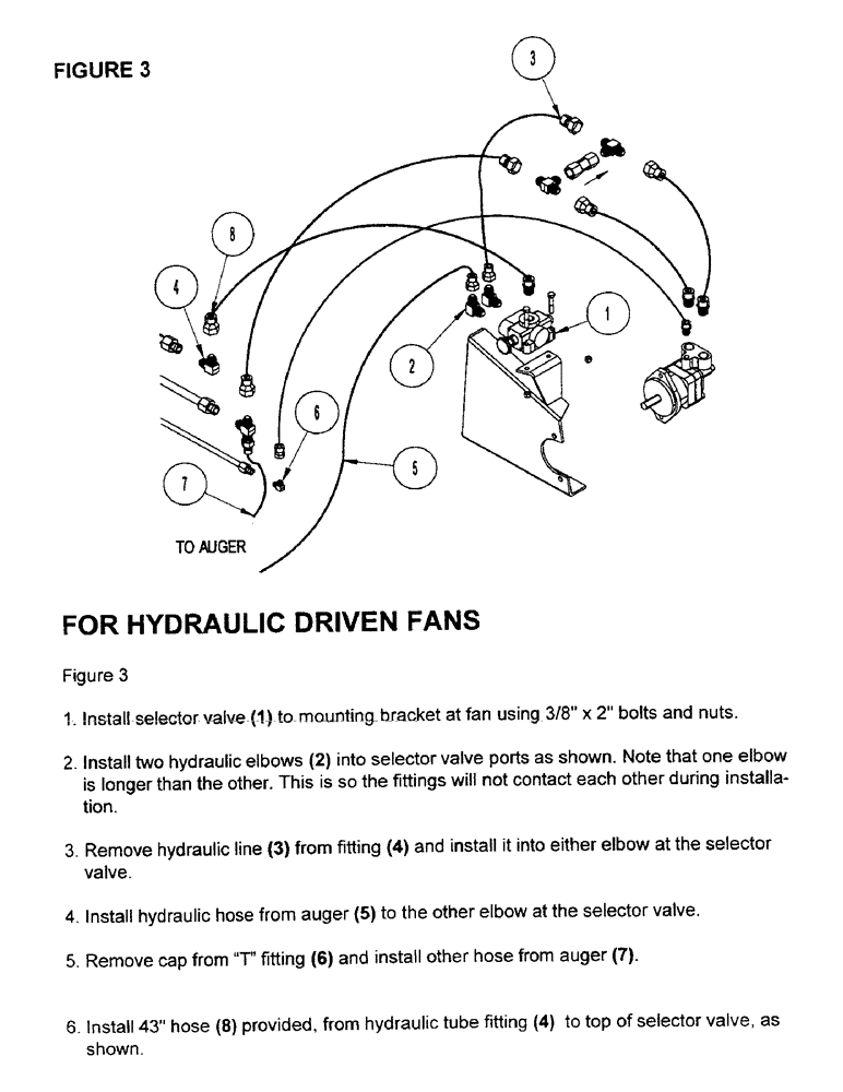 Схема запчастей Case IH 1100 - (A07) - FOR HYDRAULIC DRIVEN FANS 