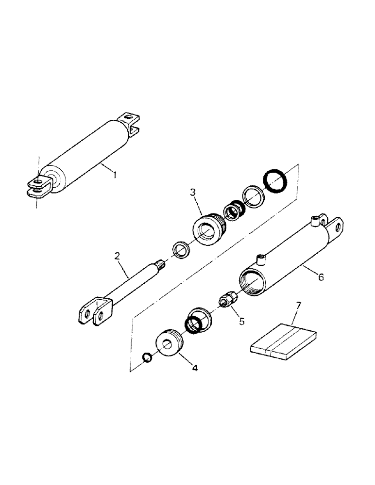 Схема запчастей Case IH STEIGER - (08-16) - STEERING CYLINDERS (07) - HYDRAULICS