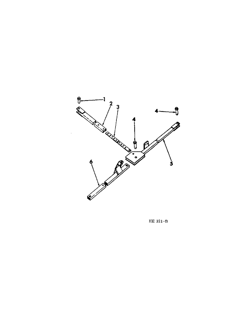 Схема запчастей Case IH 300 - (24[1]) - MACHINE HITCH, FOR USE ON 16 FT. FRONT TRIPLEXED MACHINE W/TRACTOR REAR WHEEL ON THE LAND OPERATION 