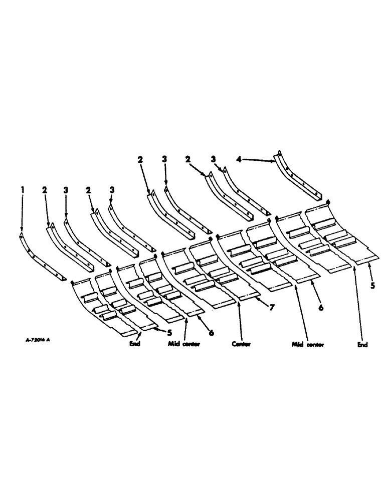 Схема запчастей Case IH 303 - (268) - PLATFORM BOTTOM SHIELD (88) - ACCESSORIES