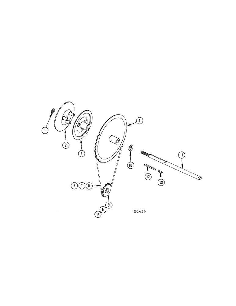 Схема запчастей Case IH 400 - (008) - REEL DRIVE JACKSHAFT (58) - ATTACHMENTS/HEADERS