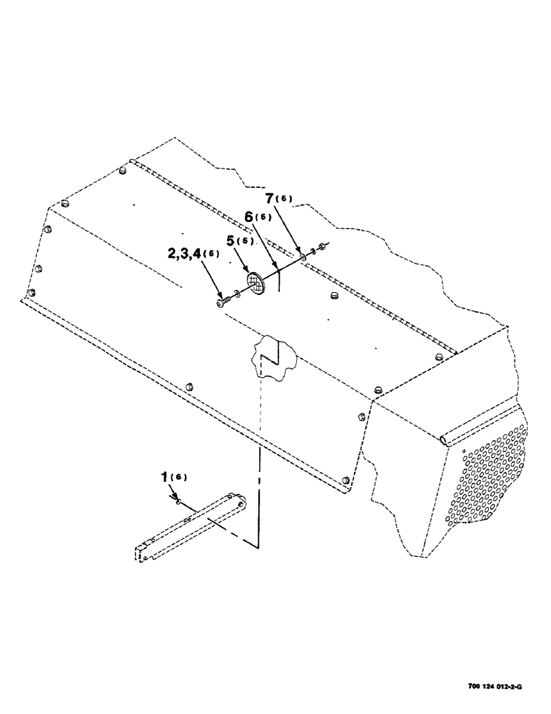 Схема запчастей Case IH 8590 - (06-30) - KNOTTER MONITOR ASSEMBLY (14) - BALE CHAMBER