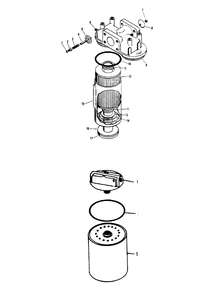 Схема запчастей Case IH STEIGER - (08-18) - HYDRAULIC FILTER ASSYS. (07) - HYDRAULICS