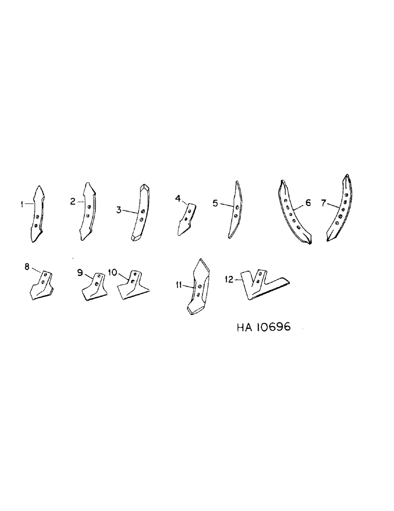 Схема запчастей Case IH 4700 - (A-30[B]) - GROUND TOOL CONNECTING BOLTS FOR VIBRA SHANK 