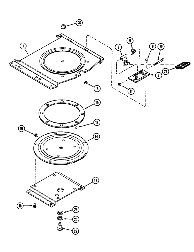 Схема запчастей Case IH 3294 - (9-398) - OPERATOR SEAT, AIR/OIL SUSPENSION, PRIOR TO P.I.N. 9938101 (09) - CHASSIS/ATTACHMENTS