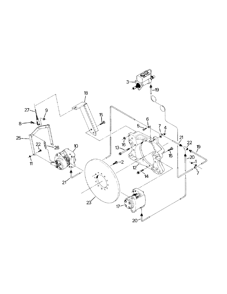 Схема запчастей Case IH STEIGER - (05-01) - BRAKE SYSTEM (5.1) - BRAKES