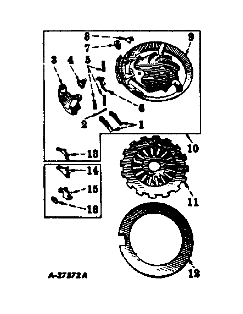 Схема запчастей Case IH 80 - (A-20) - CORN PLANTING EQUIPMENT, ONE PER ROW 