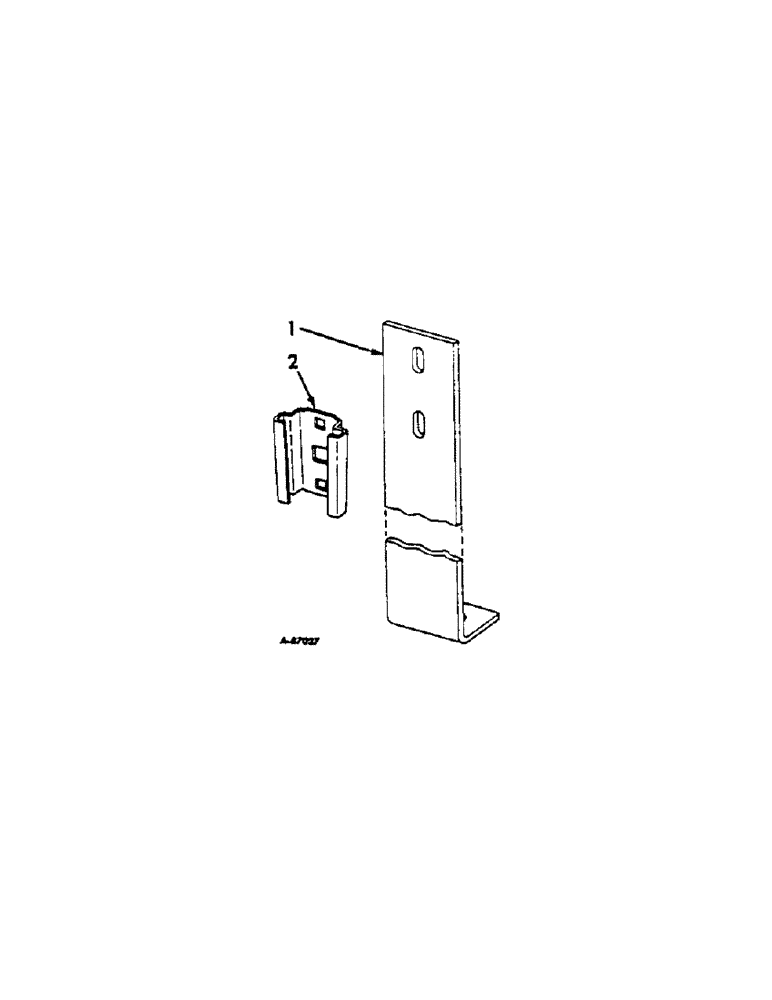 Схема запчастей Case IH 540 - (AB-27[A]) - SAFETY LAMP SOCKET UNIT 