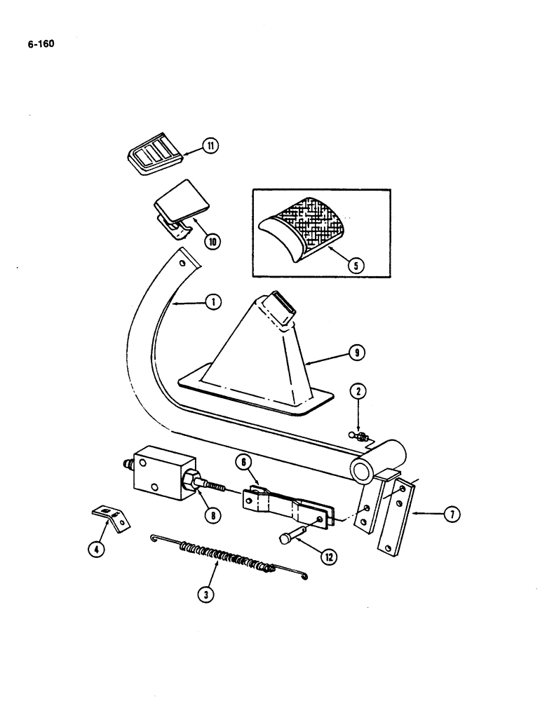 Схема запчастей Case IH 782 - (6-160) - FOOT-N-INCH VALVE AND CONNECTIONS (03) - POWER TRAIN