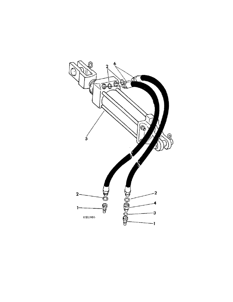 Схема запчастей Case IH 620 - (A-67) - RECOMMENDED HYDRAULIC PARTS 