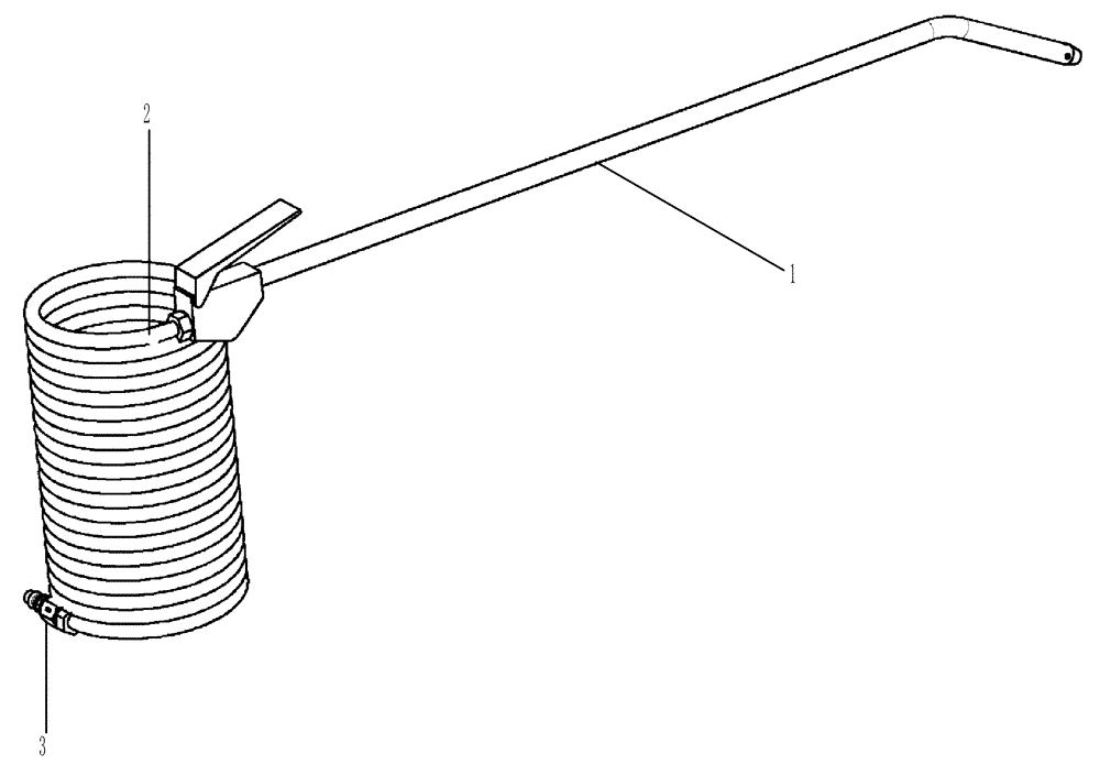 Схема запчастей Case IH 9120 - (88.036.04) - AIR GUN ASSEMBLY, BLOWOFF (88) - ACCESSORIES