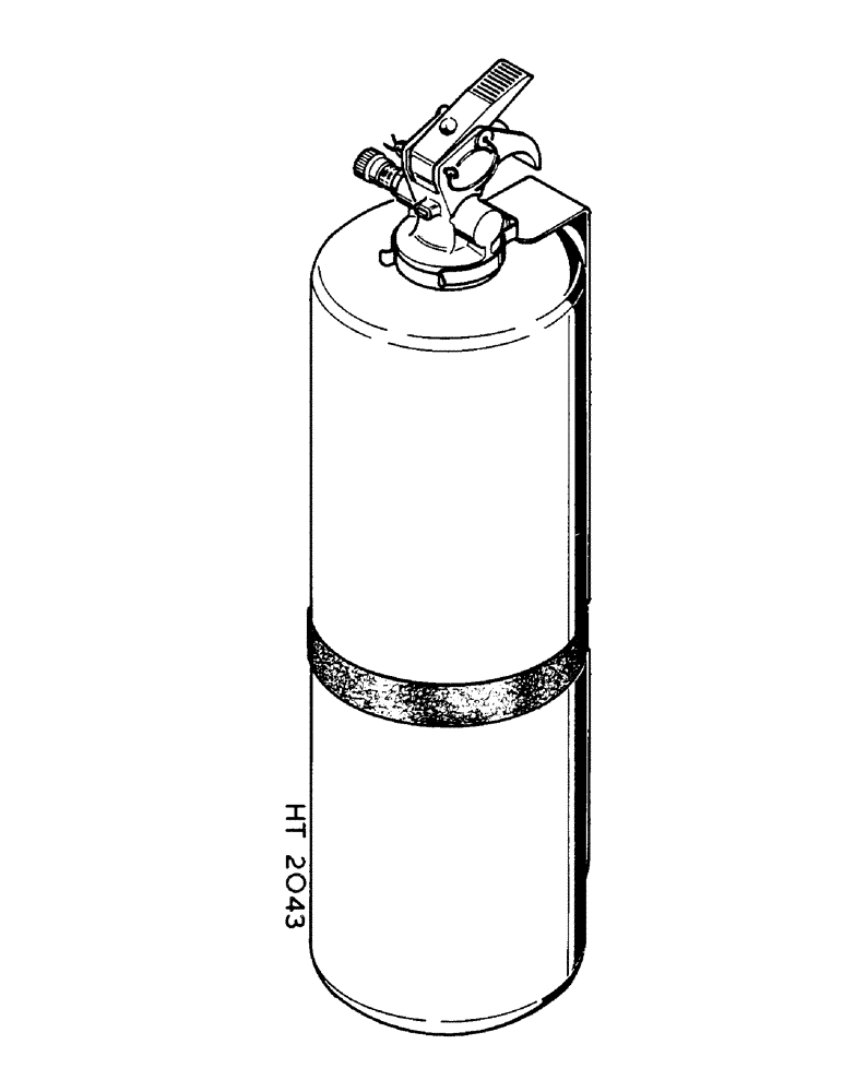 Схема запчастей Case IH 1460 - (13-058) - FIRE EXTINGUISHER, SICLI (05) - SUPERSTRUCTURE