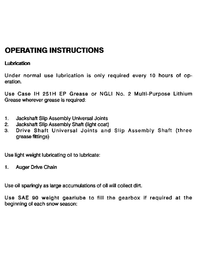 Схема запчастей Case IH ST148 - (31) - OPERATING INSTRUCTIONS 