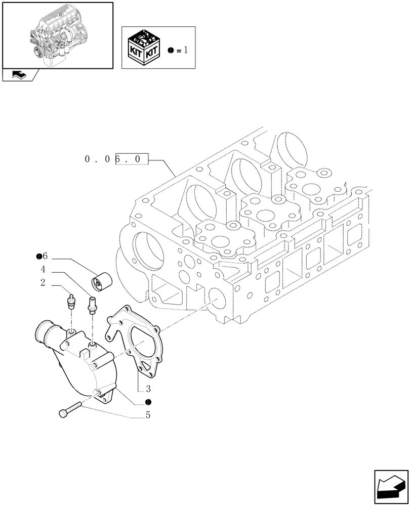 Схема запчастей Case IH F3AE0684P E909 - (0.32.6) - TEMPERATURE CONTROL (THERMOSTAT) - (504061191 - 504088013) 