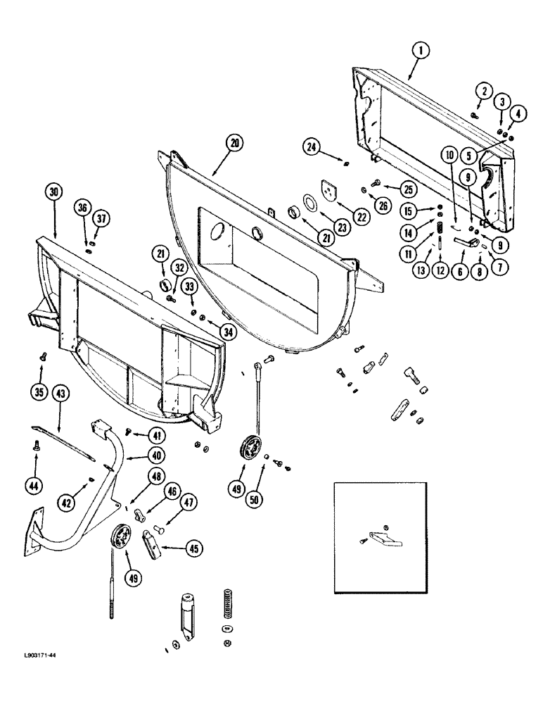 Схема запчастей Case IH 1670 - (9A-28) - FEED BEATER (13) - FEEDER