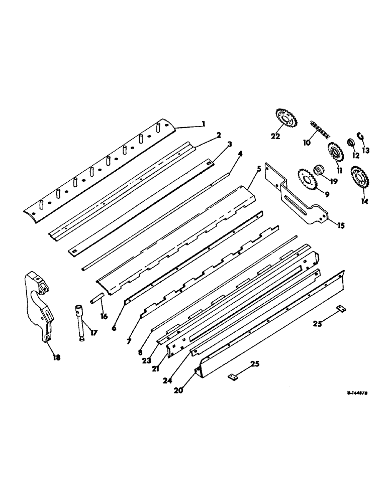 Схема запчастей Case IH 327WN - (H-24) - COMPLETING PARTS (58) - ATTACHMENTS/HEADERS