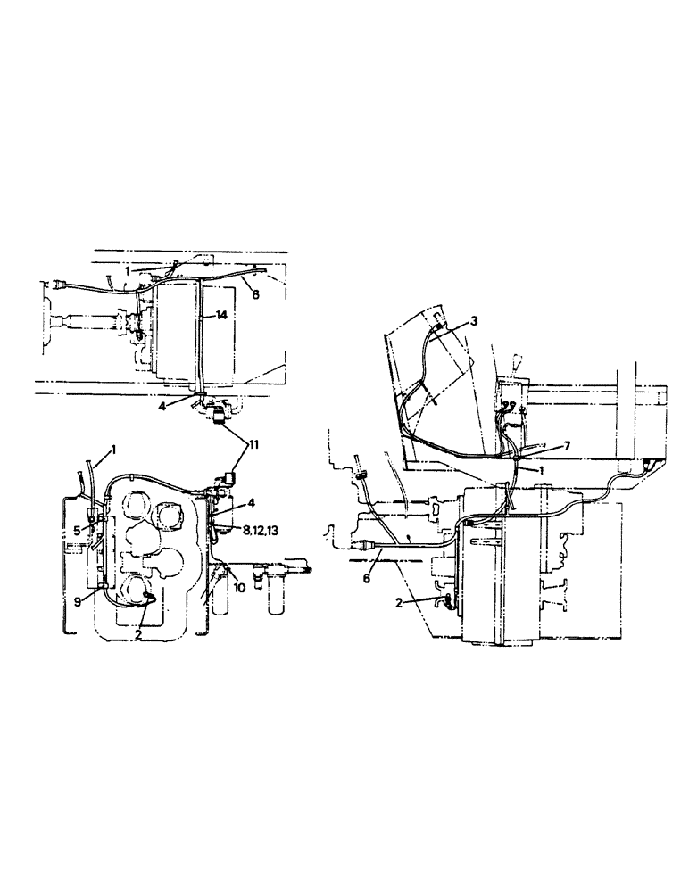 Схема запчастей Case IH 9130 - (02-16) - TRANSMISSION WIRING (06) - ELECTRICAL