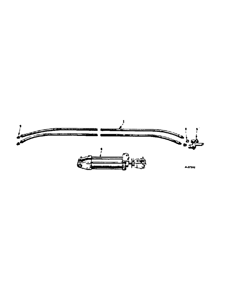 Схема запчастей Case IH 130 - (10-19) - HYDRAULICS, HYDRAULIC CYLINDER AND CONNECTIONS, 100 AND 130 SERIES TRACTORS (07) - HYDRAULICS