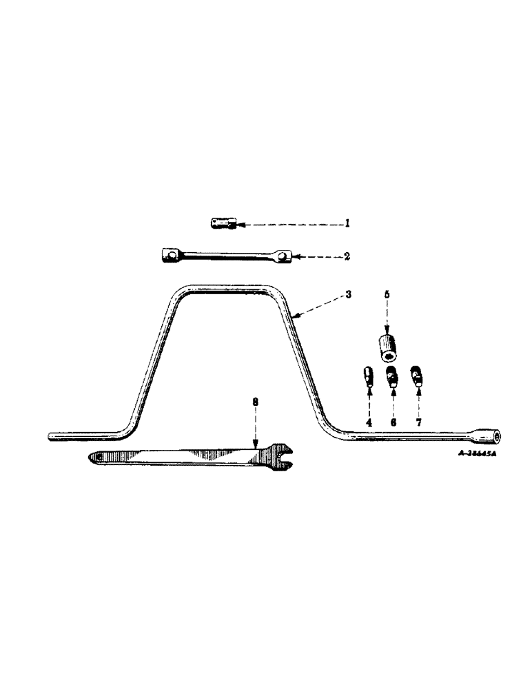 Схема запчастей Case IH 300 - (275) - CHASSIS, TOOLS (12) - CHASSIS