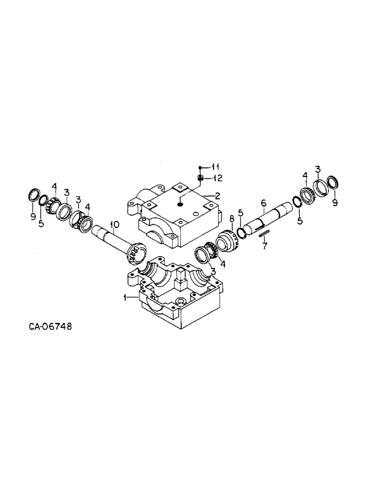 Схема запчастей Case IH 3160A - (E-30) - 3160 SERIES A ROTARY MOWER, RIGHT ANGLE GEAR BOX / PRODUCT GRAPHICS 