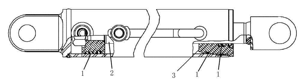 Схема запчастей Case IH 3210 - (07-001) - AXLE ADJUST Cylinders