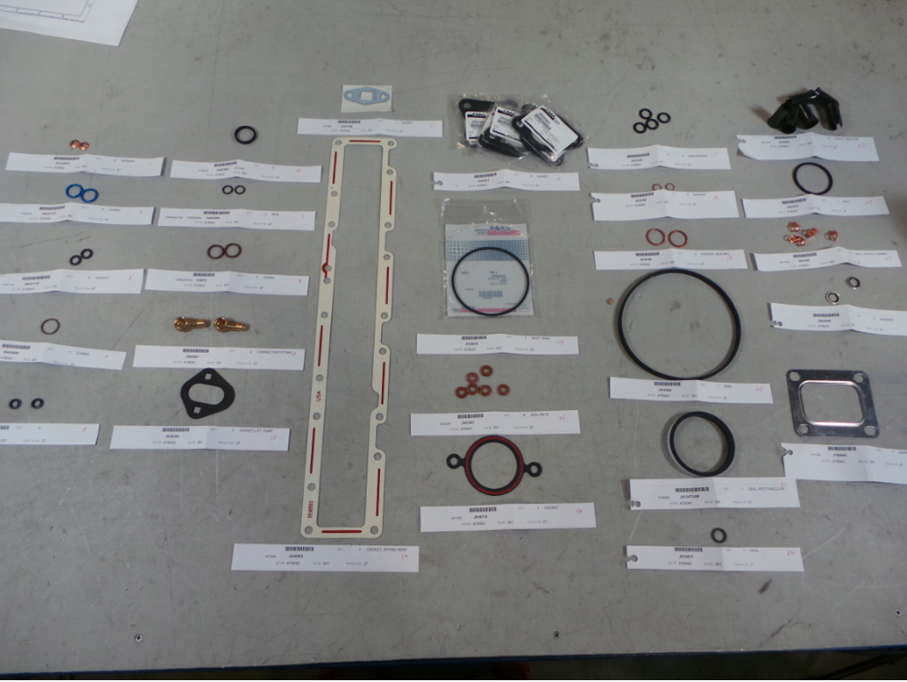 Схема запчастей Case IH 2388 - (02-52) - KIT, GASKET - BASIC ENGINE SERVICE (01) - ENGINE