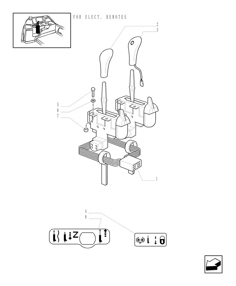 Схема запчастей Case IH MXU135 - (1.96.2/20) - (VAR.484) RIGHT-HAND TIE ROD AND ADJUSTABLE HYDRAULIC STRUT - CONTROL VALVE CONTROLS (10) - OPERATORS PLATFORM/CAB