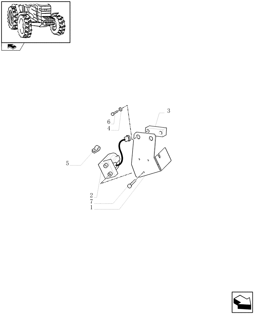 Схема запчастей Case IH PUMA 140 - (1.91.1/01) - RADAR UNIT - JAPAN (VAR.332703) (10) - OPERATORS PLATFORM/CAB