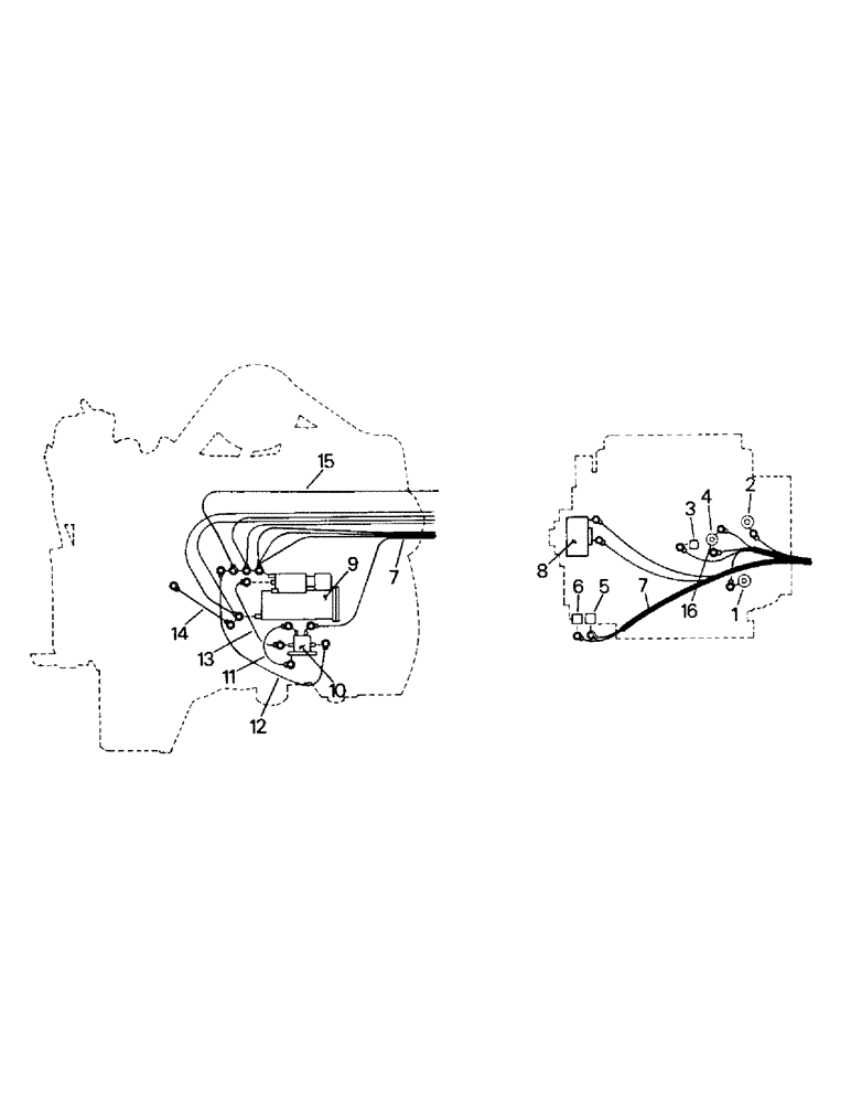 Схема запчастей Case IH PTA280 - (02-06) - ENGINE ELECTRICAL, CUMMINS 903 ENGINE (06) - ELECTRICAL