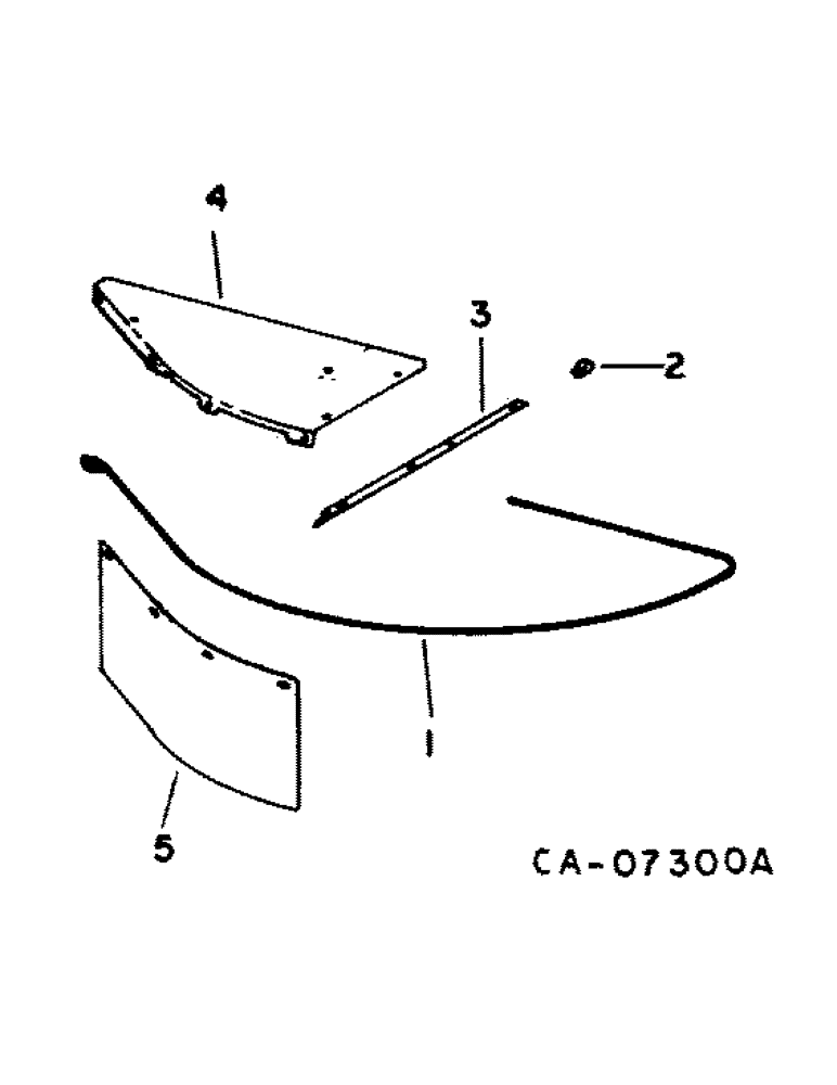 Схема запчастей Case IH 1482 - (20-14) - SEPARATOR, STRAW SPREADER SHIELDS Separation