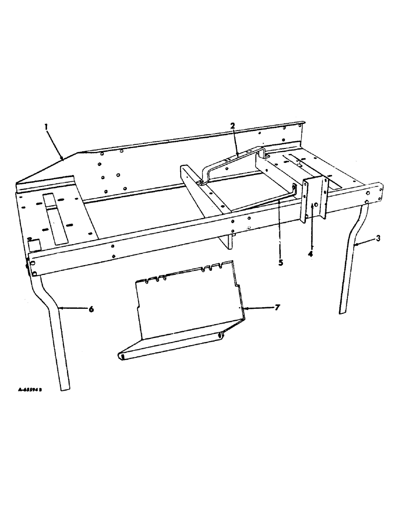 Схема запчастей Case IH 420 - (163) - FAN SUPPORT (74) - CLEANING