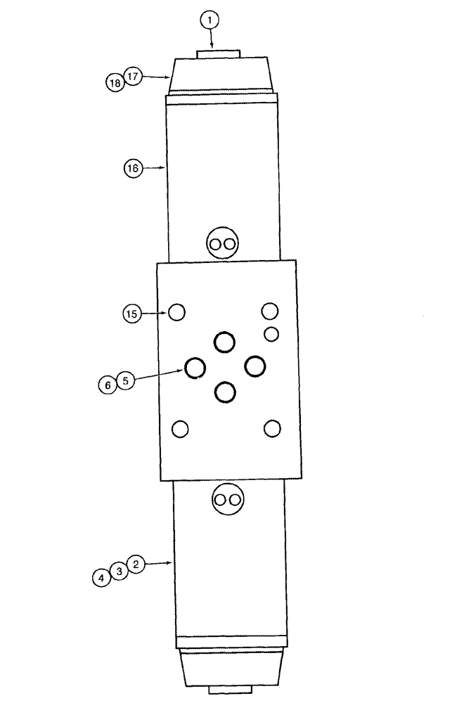 Схема запчастей Case IH 2388 - (08-13) - VALVE ASSY - CONTROL - 4-WAY, 3 POSITION (07) - HYDRAULICS