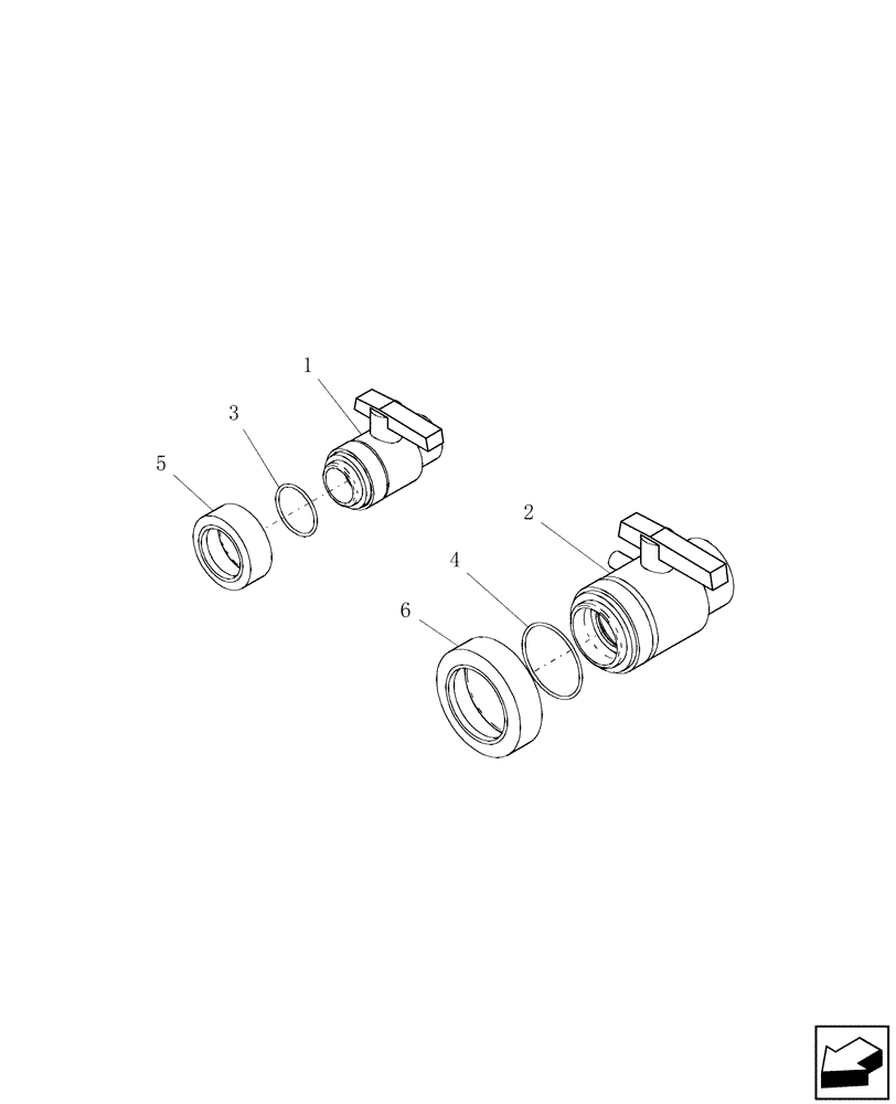 Схема запчастей Case IH 100 - (39.100.38) - TANK - CART ARAG VALVE DETAILS (39) - FRAMES AND BALLASTING