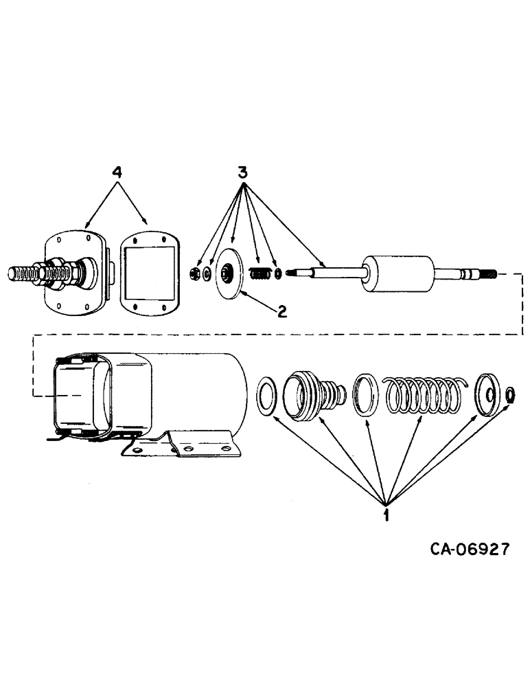 Схема запчастей Case IH 4568 - (08-11) - ELECTRICAL, SOLENOID SWITCH (06) - ELECTRICAL