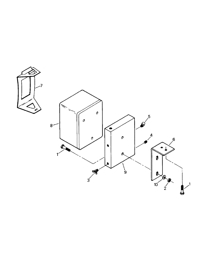 Схема запчастей Case IH ST250 - (07-02) - WATER SEPARATOR AND MOUNTING, 3306 ENGINE (02) - FUEL SYSTEM