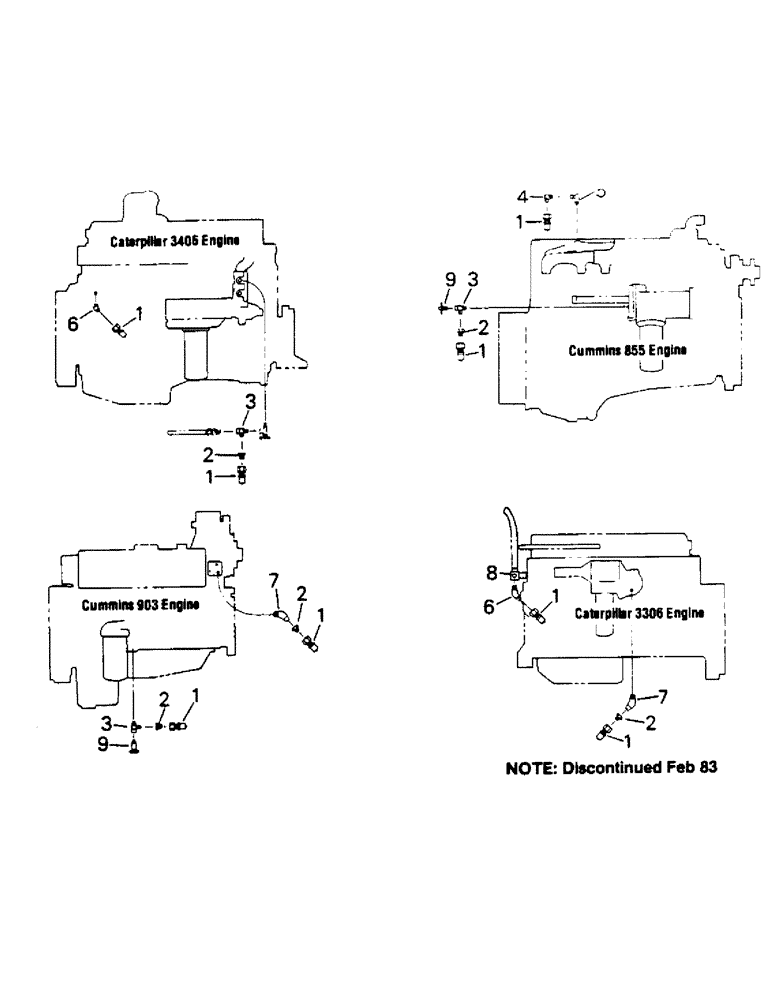 Схема запчастей Case IH ST320 - (04-20) - ENGINE COOLANT COUPLER SYSTEM (04) - Drive Train