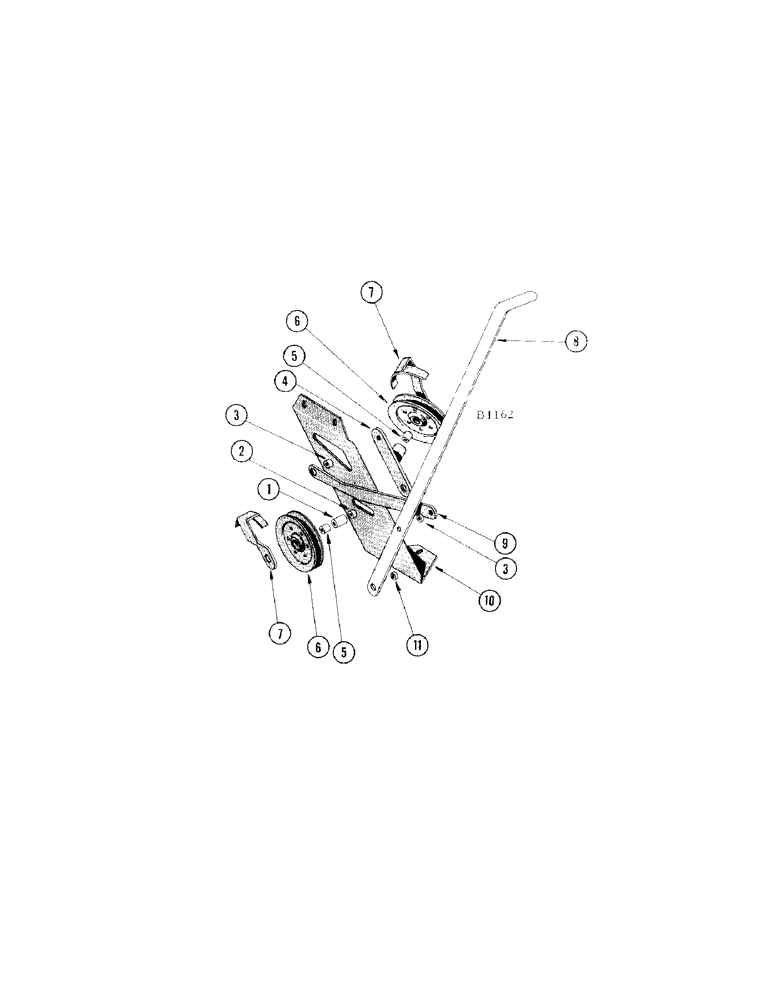 Схема запчастей Case IH 840 - (12[A]) - HEADER DRIVE CLUTCH 