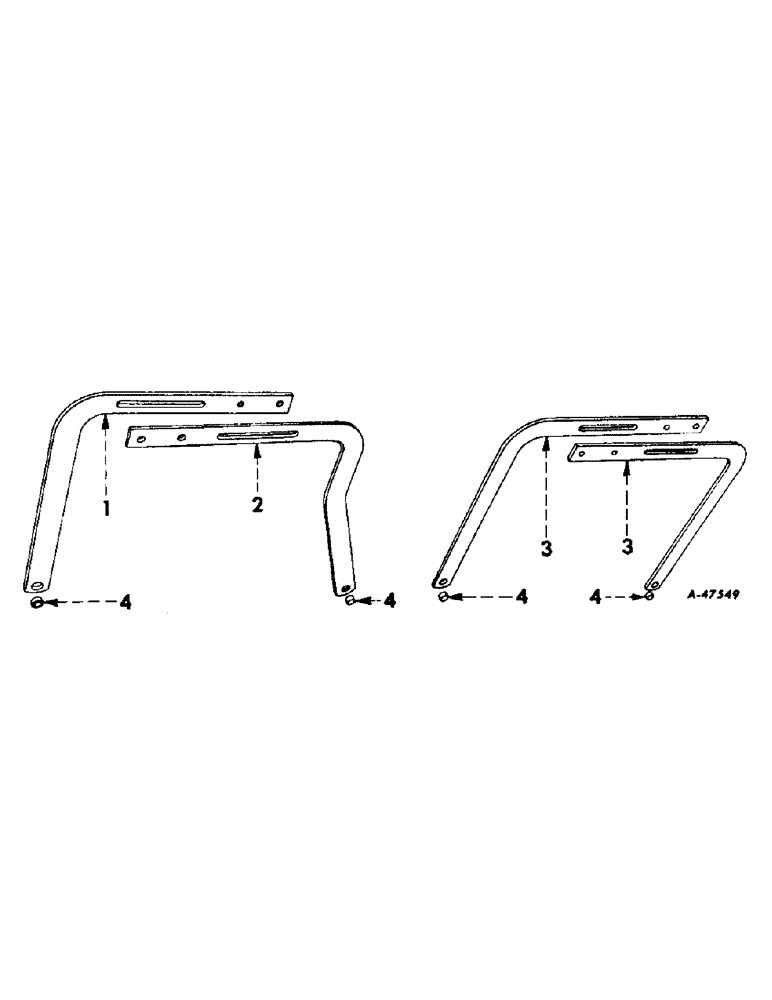 Схема запчастей Case IH 863 - (AJ-07) - JOCKEY ARCH 