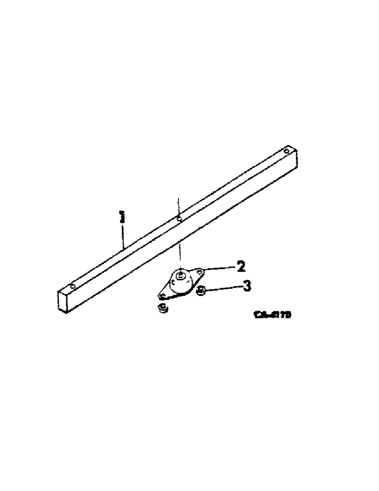 Схема запчастей Case IH 4386 - (07-07) - DRIVE TRAIN, TRANSMISSION MOUNTING BRACKET (04) - Drive Train