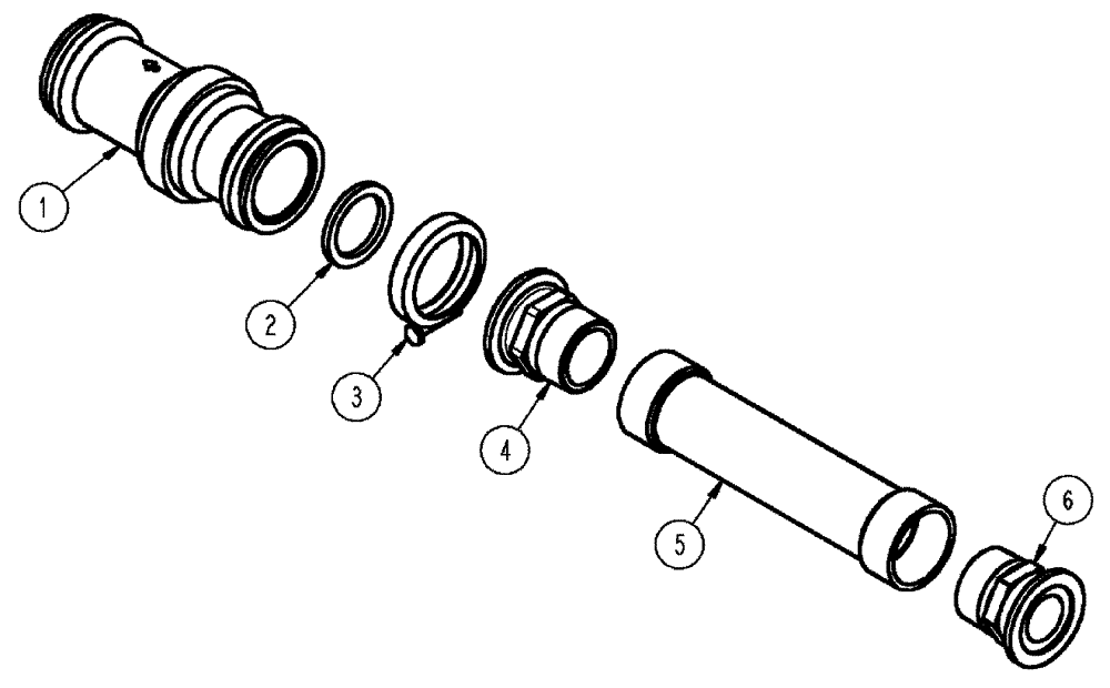 Схема запчастей Case IH SPX3320 - (09-030) - FLOWMETER STANDARD PLUMBING Liquid Plumbing