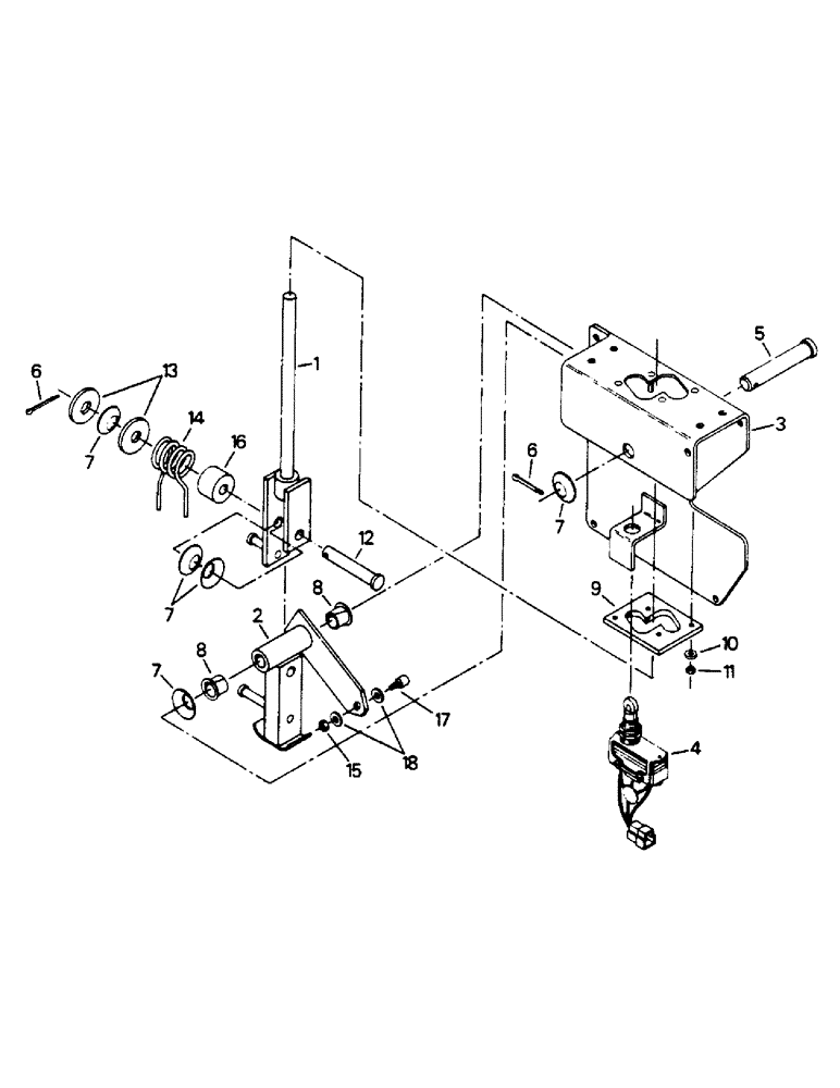 Схема запчастей Case IH 9130 - (01-41) - MODE LEVER ASSEMBLY (10) - CAB