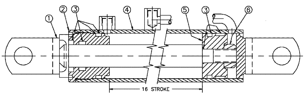 Схема запчастей Case IH 3185 - (07-001) - AXLE ADJUST Cylinders