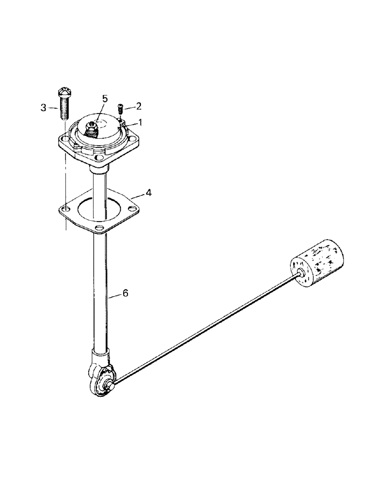 Схема запчастей Case IH KR-1280 - (02-16) - FUEL GAUGE SENDER ASSEMBLY (06) - ELECTRICAL