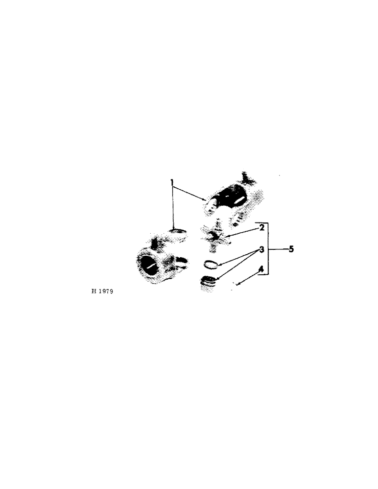 Схема запчастей Case IH 320 - (M-09) - PTO UNIVERSAL COUPLING, REGULAR 